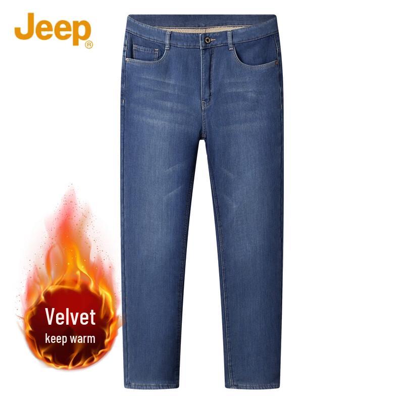 

Jeep Мужские утепленные джинсы на флисовой подкладке 31