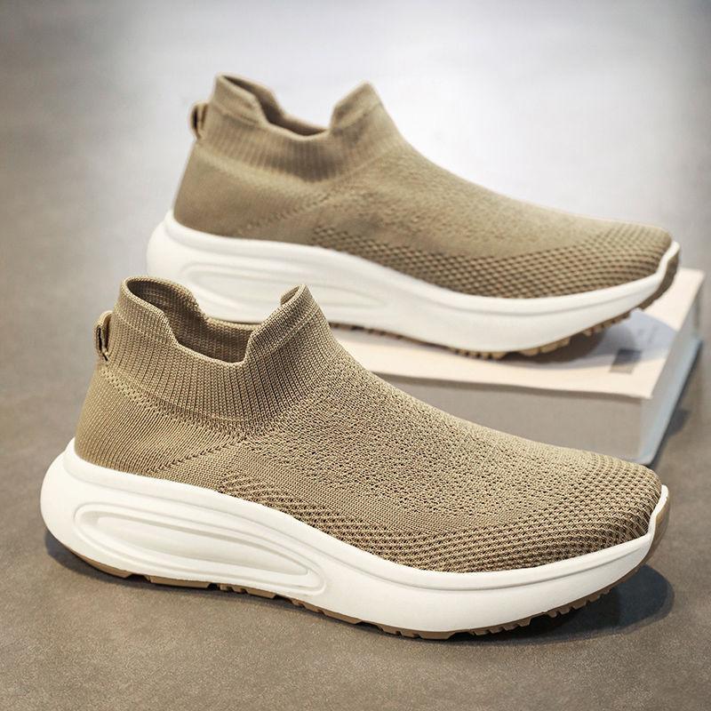 Autumn Breathable Men's Shoes 2025 New Little White Shoes Winter Trend Versatile Men's Leisure Sports Dad Trendy Shoes