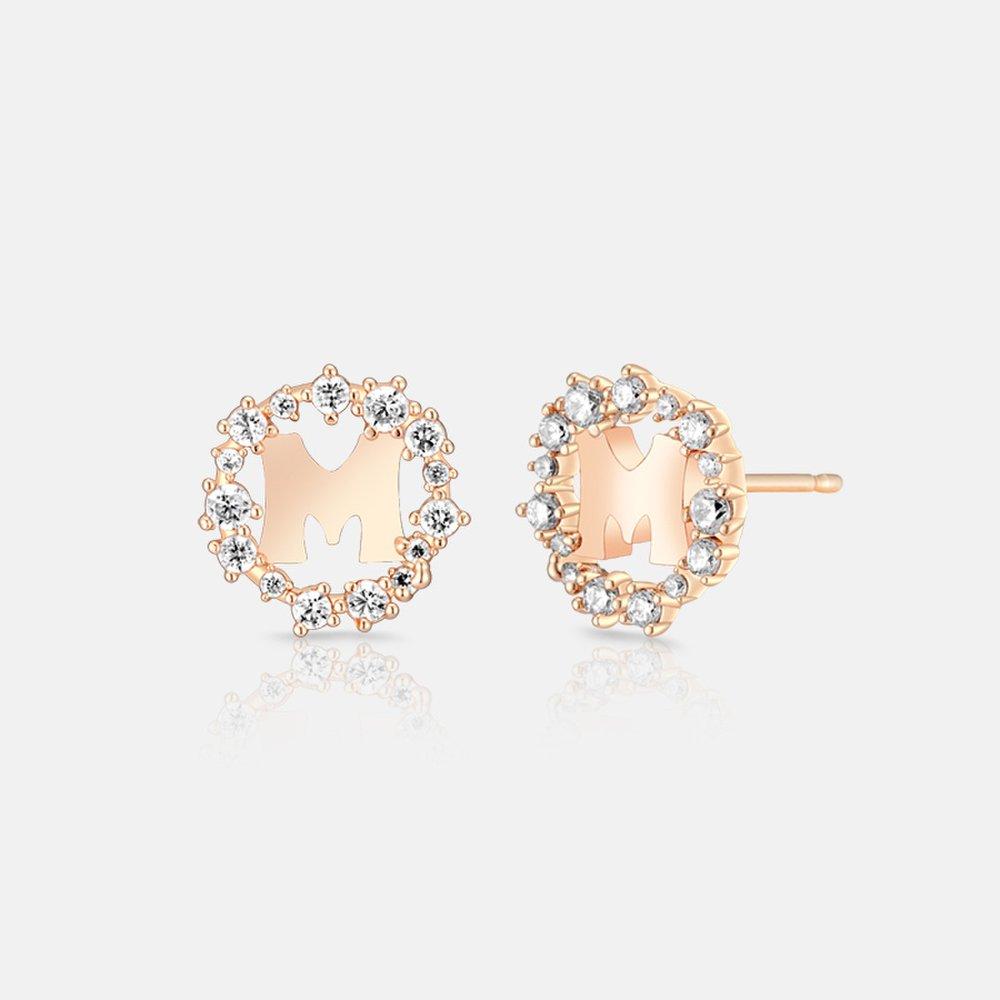 M Basic Rose Earrings A221Be9005Rpa .