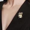 1Pc Chic Leaves Brooch for Women Men Simple Pearl Leaf Brooches Pins Jewelry Trendy Accessories Birthday Gift