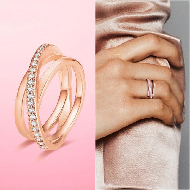 925 Sterling Silver Rings Women Fashion Rings