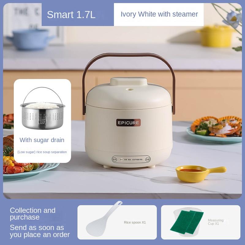 220 В электрическая рисоварка с функцией слива сахара домашняя электрическая — фото 8