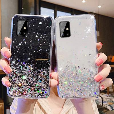 Puzdro na telefón Pre Samsung Galaxy A51 A 51 A515F A515 A516 Puzdro Bling Trblietavé Mäkké Zadné Kryt Pre Samsung A71 A 71 A716 A716F 5G