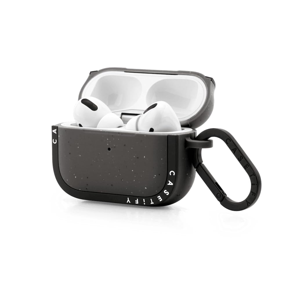 CASETiFY Doraemon Bounce AirPods Pro Case (1st & 2nd Generation) - Whistling Doraemon Earbuds Case - Matte Charcoal