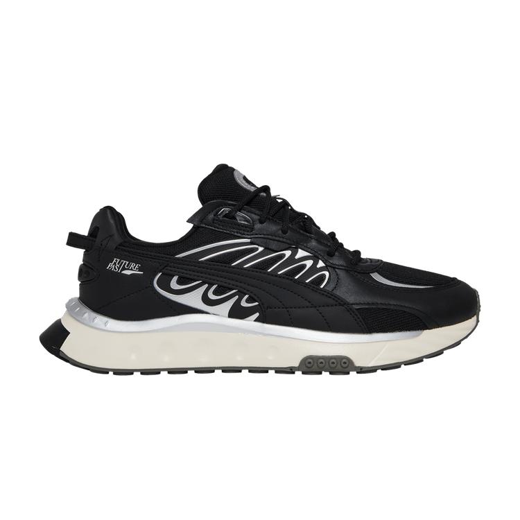 Puma Wild Rider Techno Black Silver 37.5