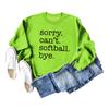 European and American Women's Oversized Long Sleeve Sweatshirt