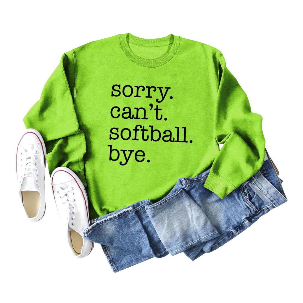 European and American Women's Oversized Long Sleeve Sweatshirt