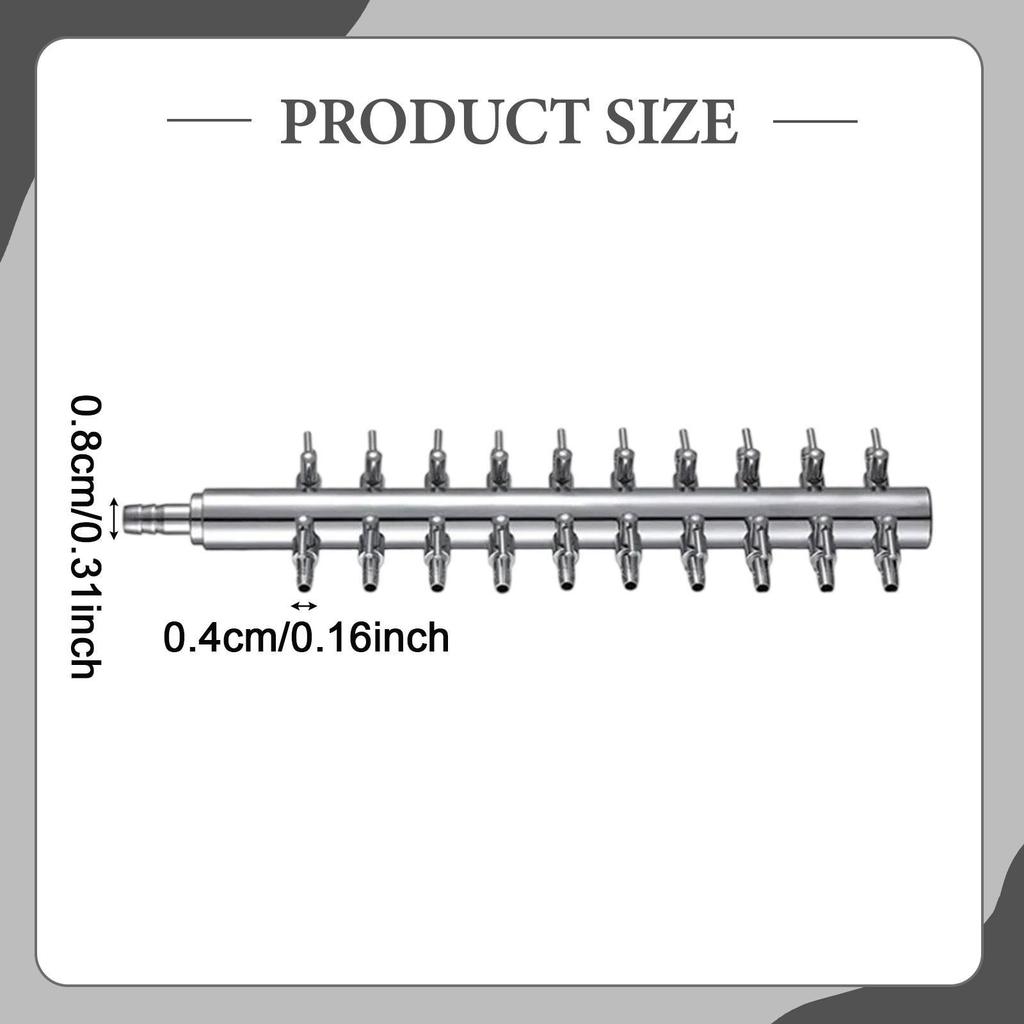Aquarium Air Control Valve Professional O2 Distributor Outlet Air Distributor Air Pump Accessories Multi Ports