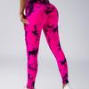 TY Tie-Dye Yoga Leggings: High-Elastic, Hip-Lifting, Tummy-Flattening Fitness Pants for Yoga and Running.