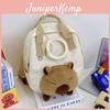 Cute Capybara Student Backpack With Large Capacity For Kids And Teens