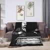 Lenin Joseph Stalin Blankets Quality Warm Soft  Throw Blanket Winter Boy Girl Bedroom Print Bedspread