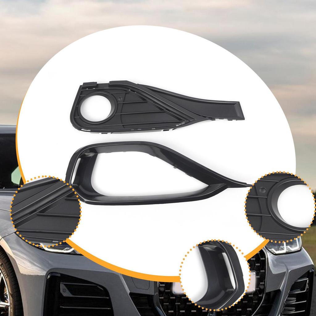 Front Fog Light Trim Covers, Vehicle Parts, 51117294834 Sleekness Covers for 430i Gran Coupe