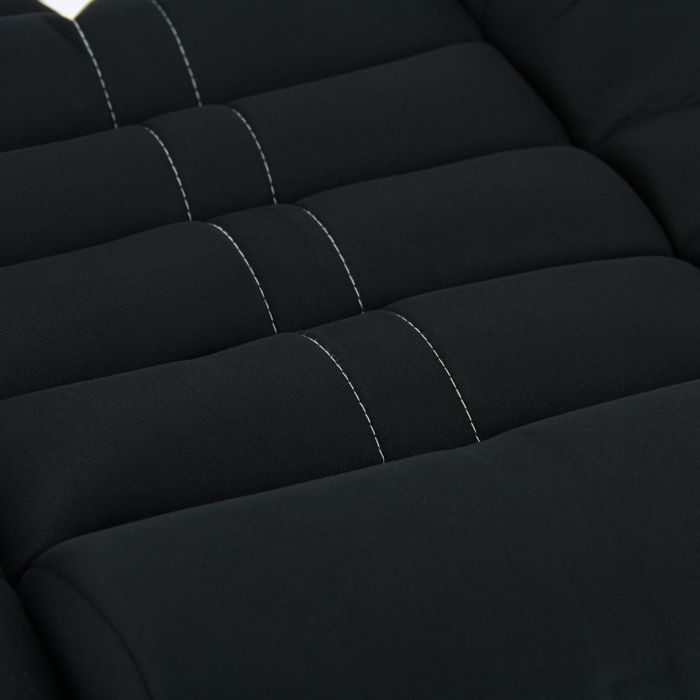 Couvre-siège - KINE TRAVEL - Confort intégral - Noir - Compatible airbags - Mousse haute qualité