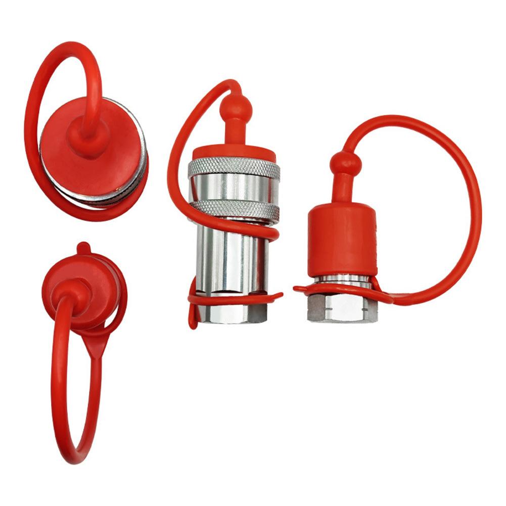 Hydraulic Quick Connect Fittings NPT ISO7241A for Reliable Connection In High Pressure Environments with Dust Cap