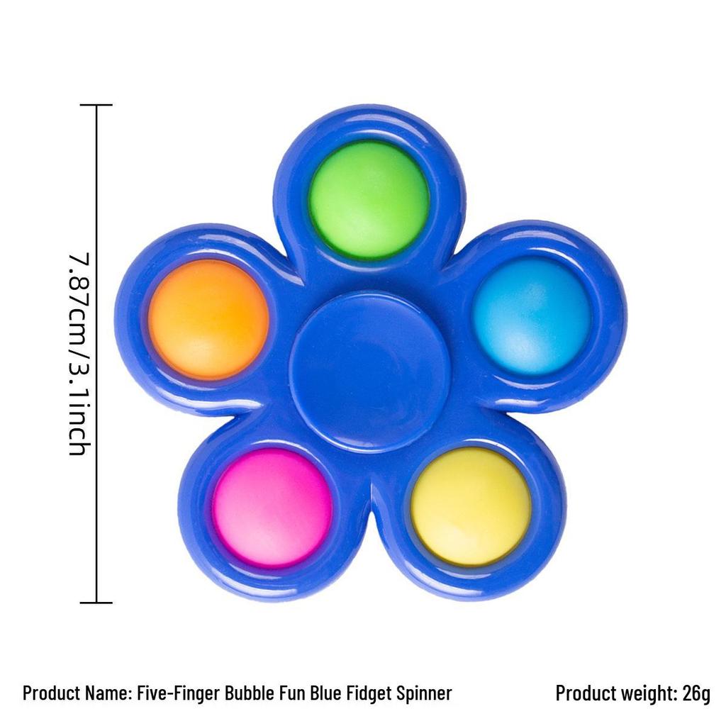 Fidget Spinner Bubble Pop Stress Relief Toy