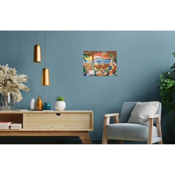 Creart 30x40 cm - cozy cabana - série b numéro d'art - 00020276 - dès 12 ans