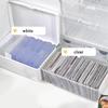 Korean Transparent Storage Box Photo Card Holder Box Card Photocard Storage Box Photo Card Organizer Classification Flip Box