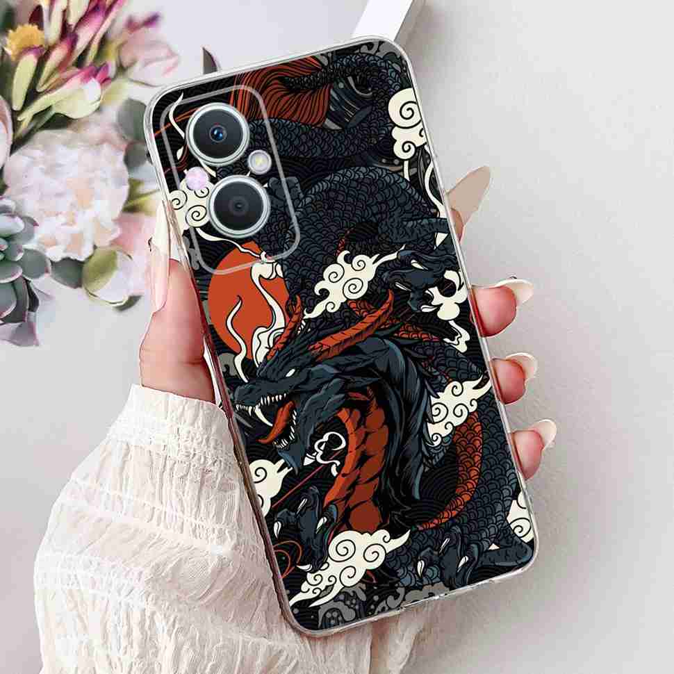 For Oppo A96 5G 6.43" PFUM10 Case PHA120 Luxurious Love Cute Cat TPU Soft Silicone Cover For Oppo Reno7 Z 5G CPH2343 Phone Shell