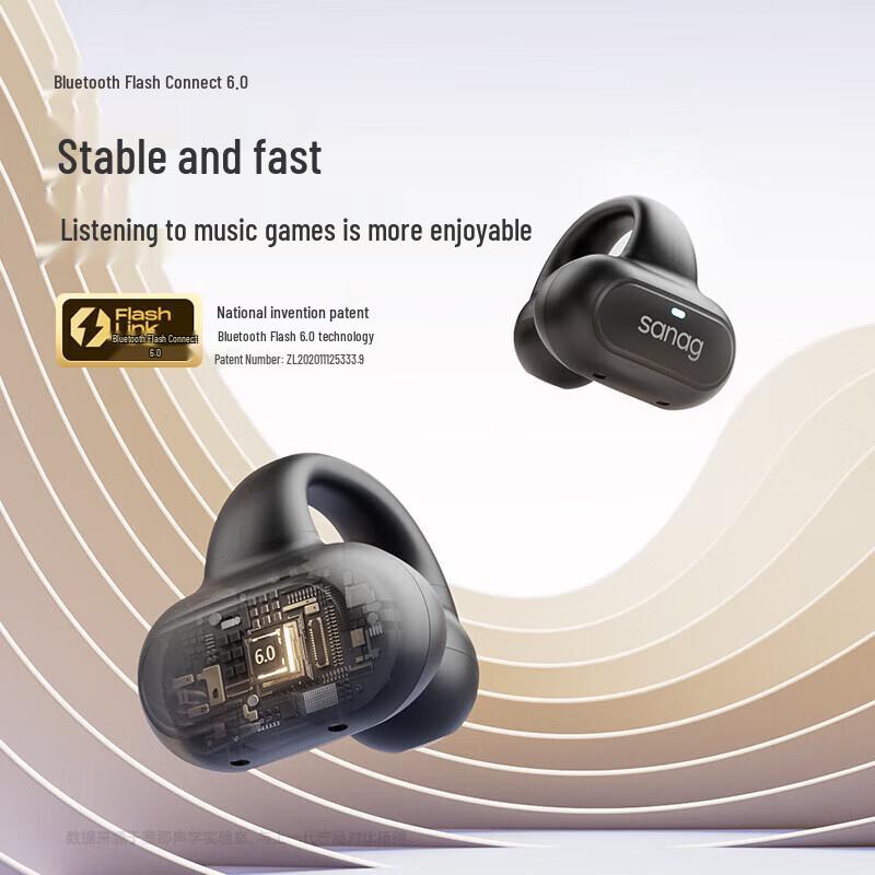 Sena Z50S Pro Open-Ear Bone Conduction Sports Headphones