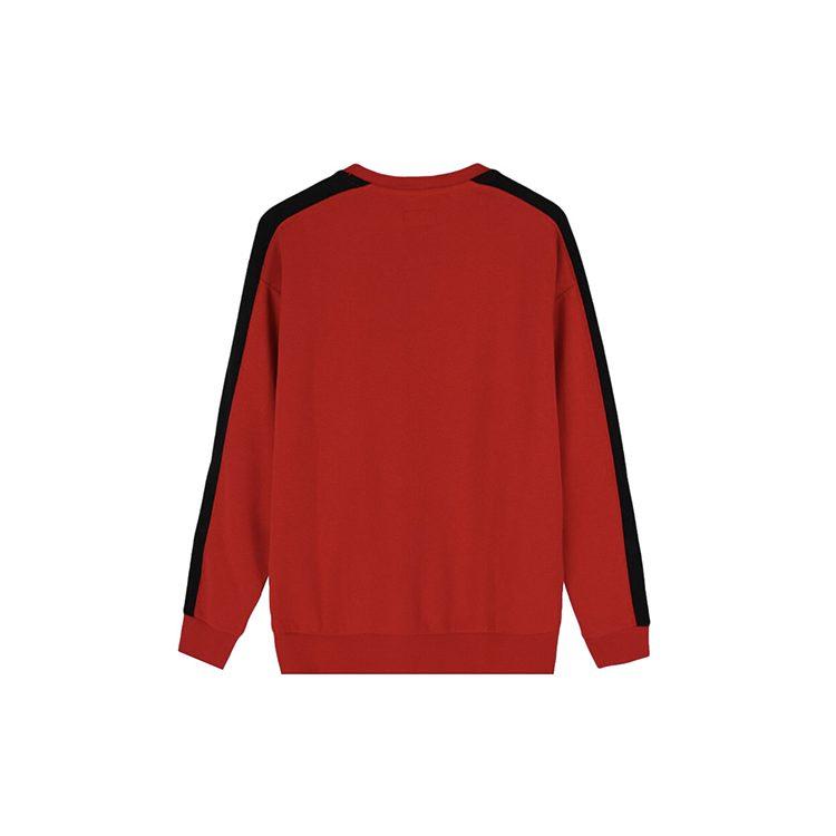 Converse Sweatshirts Men's Red Crew Neck Moderate Regular 10017989-A03