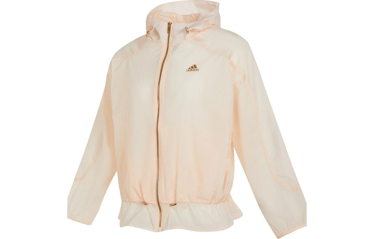 Adidas Jackets Women s Blessing Orange Hooded Moderate Other HY2826 L