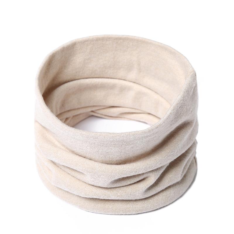 

Однотонный мужской женский мягкий вязаный шейный платок осень-зима теплая маска для лица модный эластичный высокий воротник шейное кольцо шарф аксессуары One Size