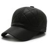peaked cap autumn and winter thickened baseball cap warm men's fleece thickened old man hat ear protection hat tide