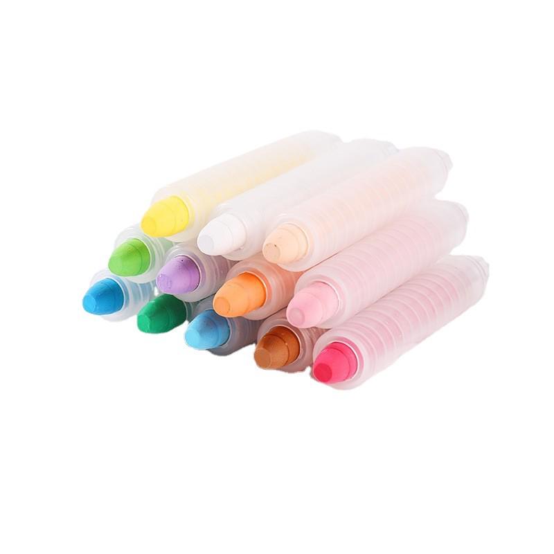 Wenhua Dustless Water-Soluble Chalk for Kids' Art and Home Use