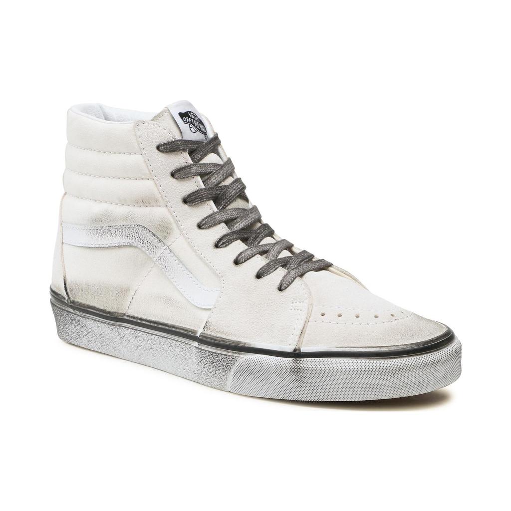 New Vans SK8 HI Stressed 'White Grey' VN0007NSWWW1