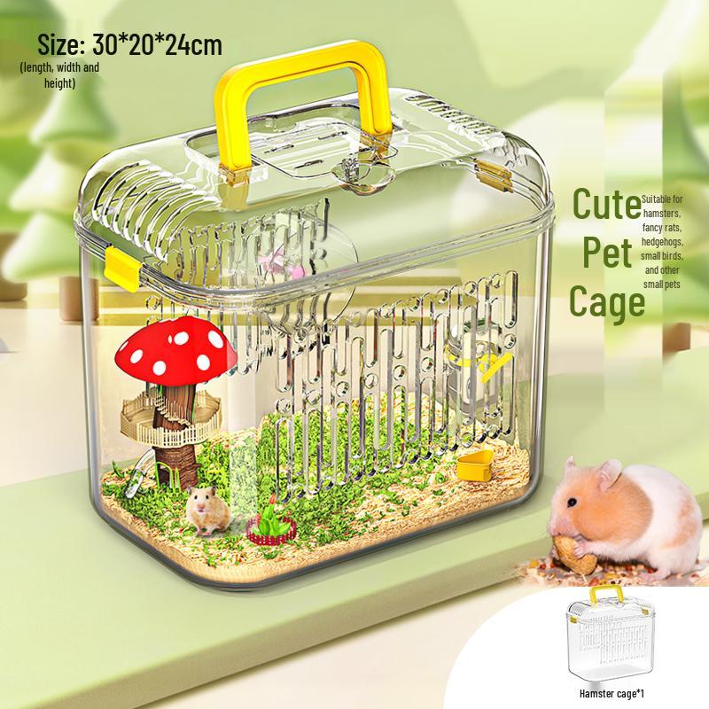 

Большая акриловая клетка для хомяков и шиншилл Вилла Бокс для разведения