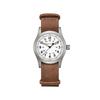 H69439511 Khaki Field Mechanical 38mm White Dial Brown Leather Strap Men's Watch