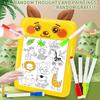Children'S Lcd Handwriting Board Baby Color Graffiti Painting Children'S Early Education Writing Board Toy Gifts