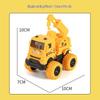 1Pcs Inertia Simulation Truck Toy Engineering Military Fire Sanitation Vehicle With Big Tire For Kids Play Birthday Gift