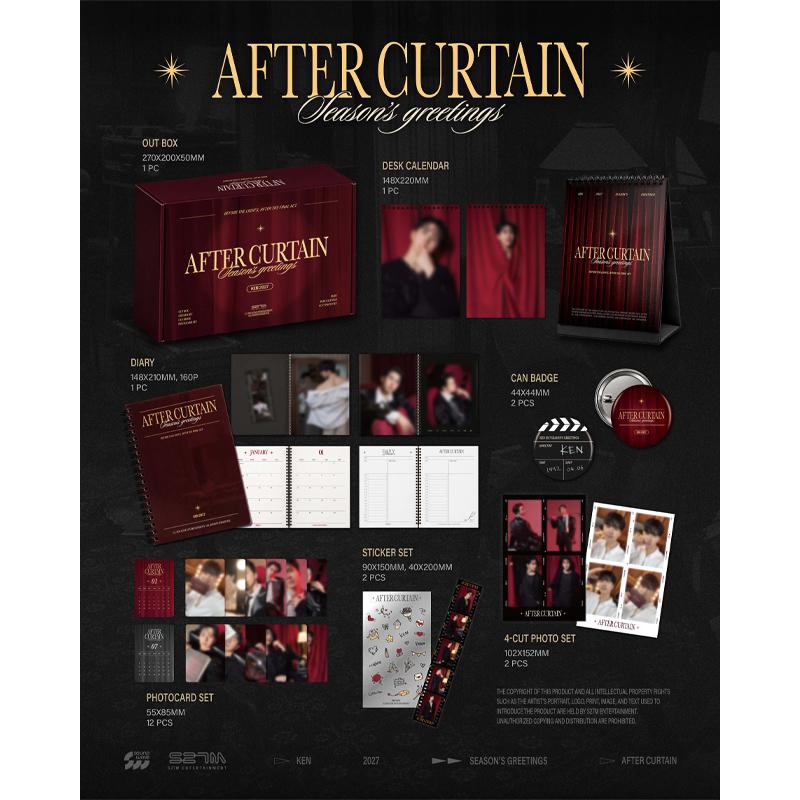 [Pre-order] KEN - 2027 SEASON’S GREETINGS [AFTER CURTAIN] (Online Benefit)