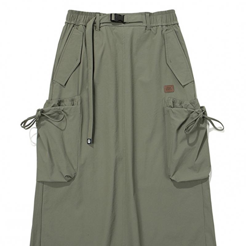 Ripstop Flexibler Raff-Rock Grau