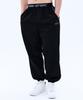 Mihag Signature Band Nylon Jogger Pants (Black)