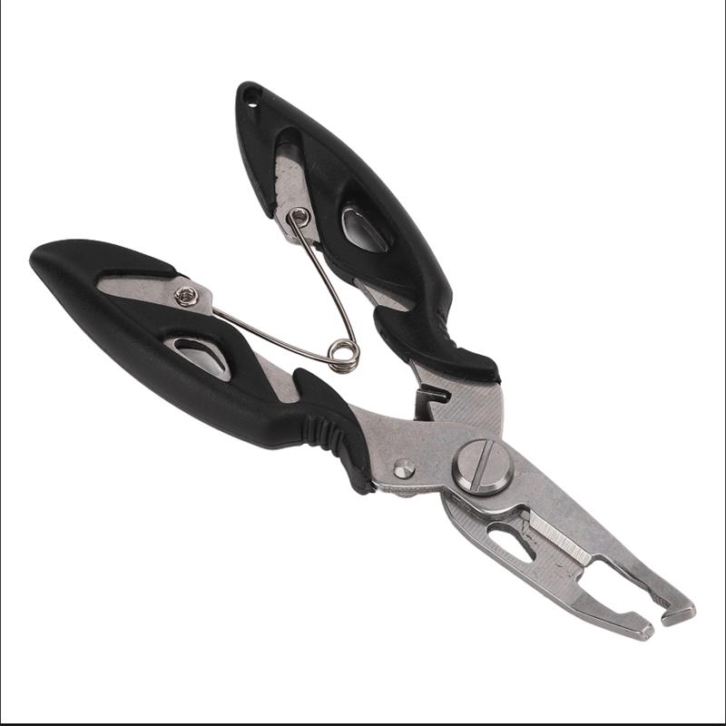 Small Size Fishing Stainless Steel Plier Freshwater Saltwater Hook Remover Scissors Metal Fishing Tackles