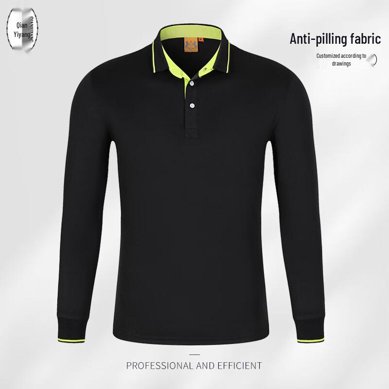 

Long-sleeve Polo Shirt 3XL