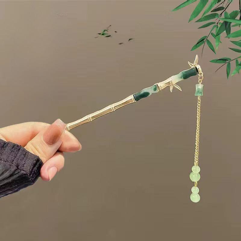 Classic Chinese Hair Stick Pins For Women Butterfly Flower Star Fresh Handmade Hairpins Charm Jewelry Accessories Hair Ornaments