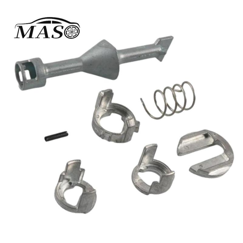 Door Lock Cylinder Repair Kit Front Left Right Replacement for BMW 1 Series E81 E82 E87 E88 Zinc Alloy