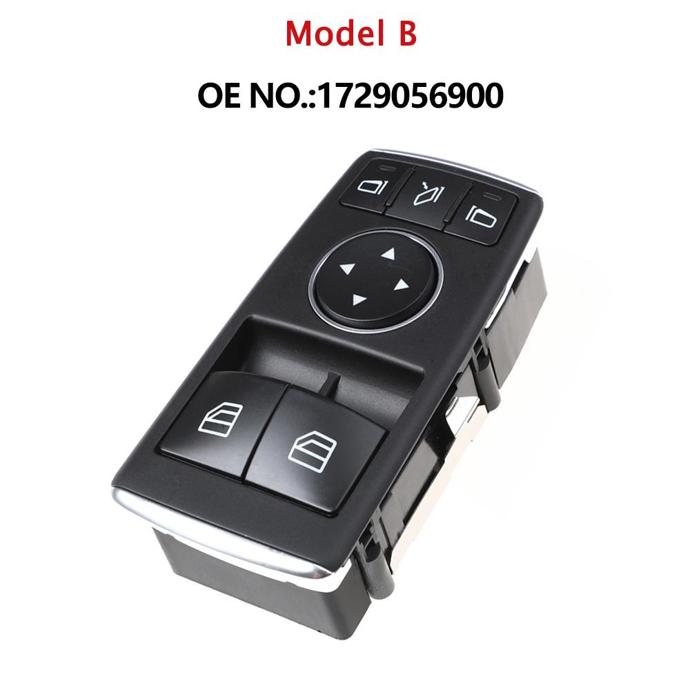 Car Electric Power Window Master Switch Lifter Regulator For Mercedes Benz W204 W172 W231 2007- 1729056800 1729056900 Model B