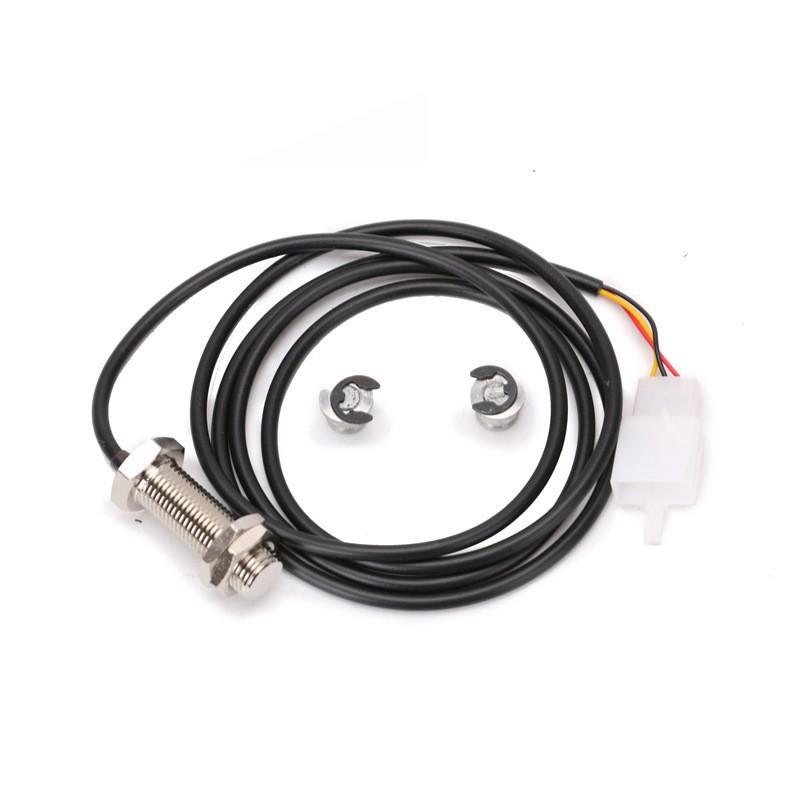 Motorcycle Modification Sensor Wire 2X Magnet Odometer Speedometer Tachometer Sensor Bracket Oxygen Sensor