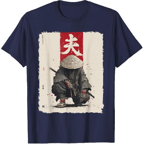 Samurai, Warrior, for Men | Japanese Ninja, Anime, Katana T-Shirt