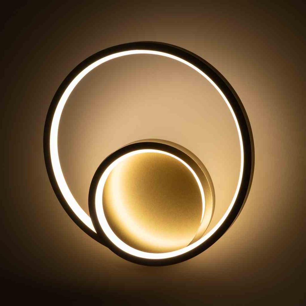 Lucero Gold 13W Led Wall Lamp