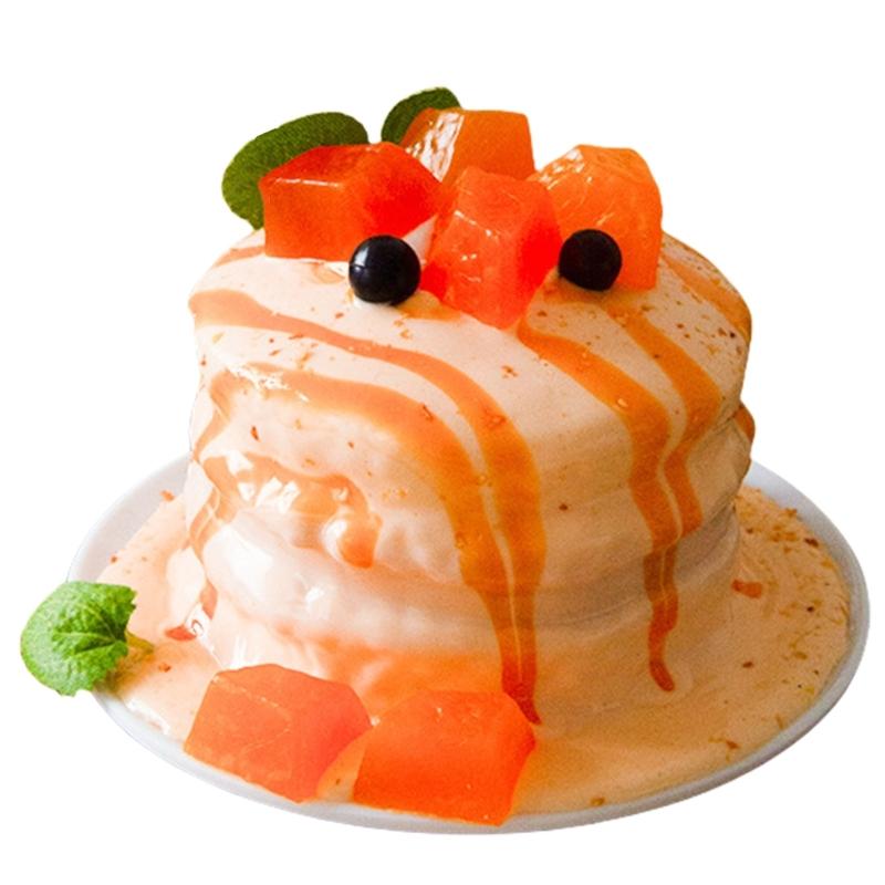Realistic Dessert Model Faux Cake Decoration for Kitchen Display and Photo Shoot Artificial Food Photography Accessories