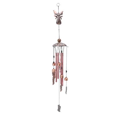 Iron Wind Chime Outdoor Decor Vintage Fashionable Garden Hanging Wind Bell for Branches Terrace