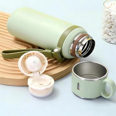 600 ml Thermosflasche aus Edelstahl, Thermosflasche zum Warmhalten von kaltem und heißem Wasser, Thermosflasche für Tee, Kaffee, Isolierflaschen