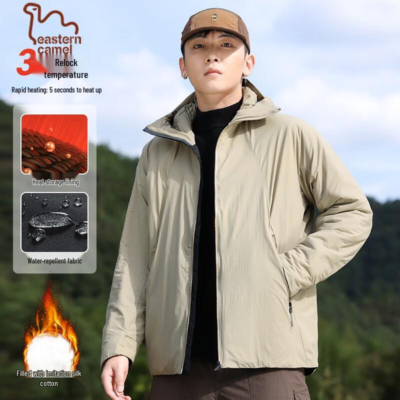 

EASTERN CAMEL Men s Winter Water-Repellent Padded Workwear Hooded Jacket XL