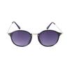 [J-SOUL] Sunglasses, Combination Style, Fashionable Design [UV Protection], Black/Smoke JS3110-1