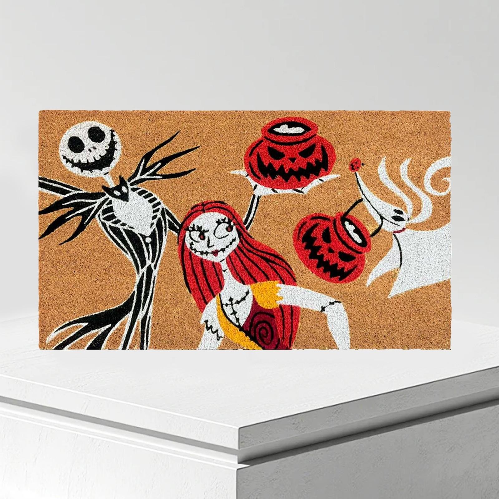 

Милый коврик Хэллоуин Рождественское украшение, Подходит для входной двери и двора One Size